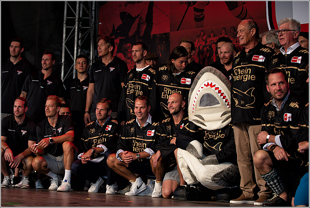 PENNY DEL;  Koelner Haie Fan- Fest zur Jubiläumssaison; Koeln, 12.08.2022